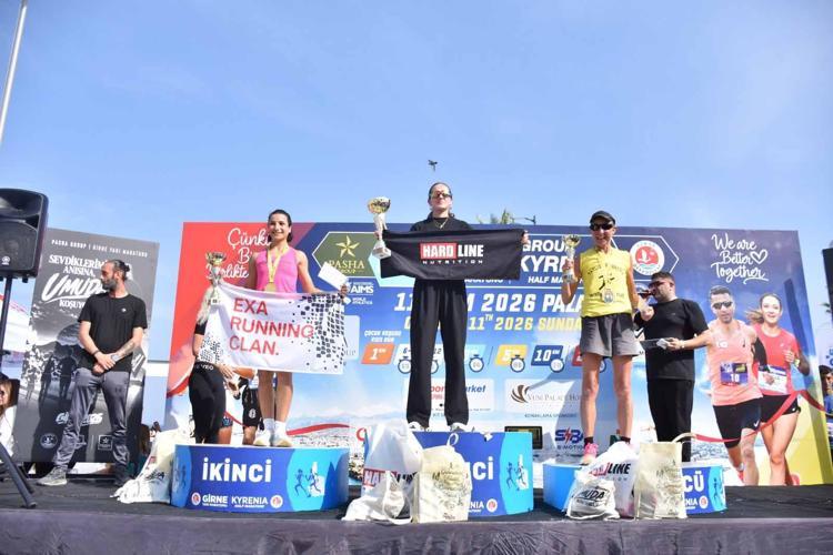 Girne Yarı Maratonu 2026 tamamlandı: Geliri deniz kazasında mağdur olan ailelere aktarılacak