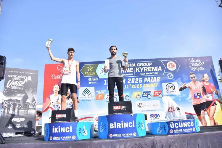 Girne Yarı Maratonu 2026 tamamlandı: Geliri deniz kazasında mağdur olan ailelere aktarılacak