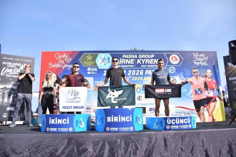 Girne Yarı Maratonu 2026 tamamlandı: Geliri deniz kazasında mağdur olan ailelere aktarılacak