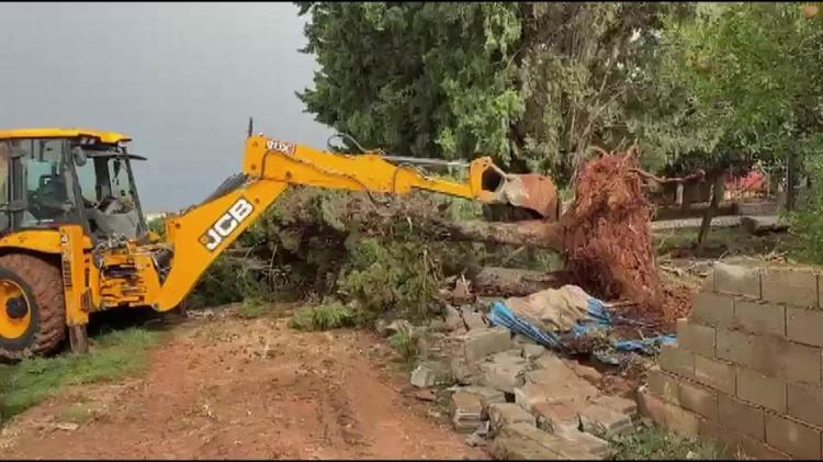 Hatay’da yağış, taşkına neden oldu