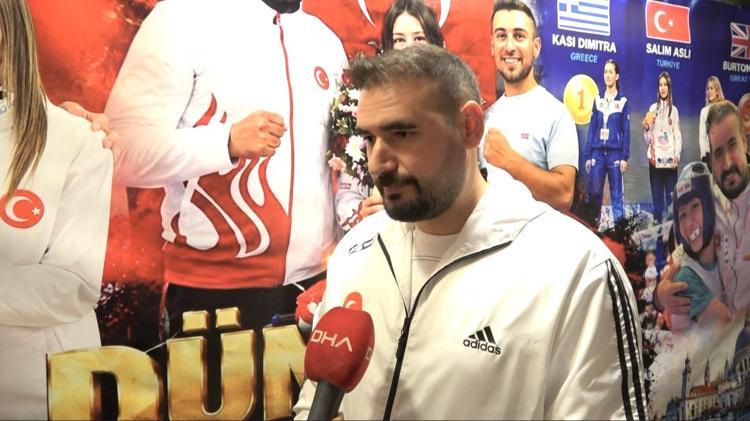 Babasının çocukluk hayalini gerçekleştirmek için başladığı kick boksta dünya 3’üncüsü oldu