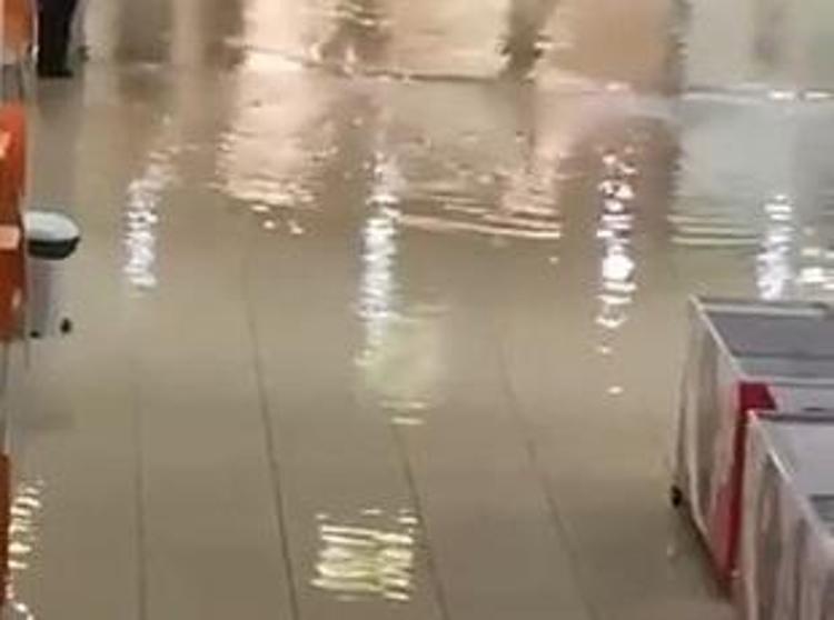 Yalova'da sel suları vatandaşı ve aracı sürükledi