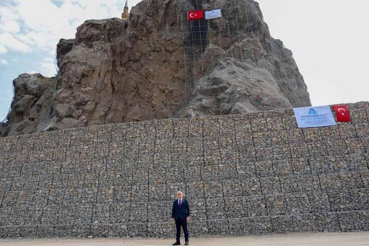 Sivas'ın sembol kayalıklarında ıslah çalışmaları tamamlandı