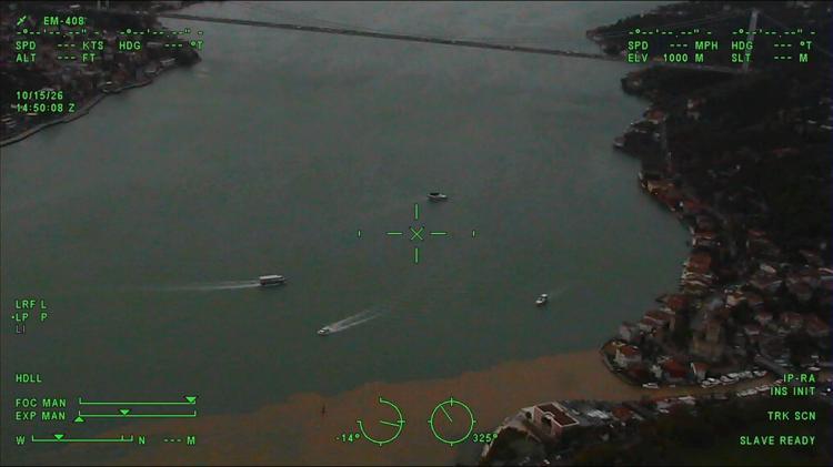 İstanbul'da selde zarar gören bölgelerde helikopterli denetim