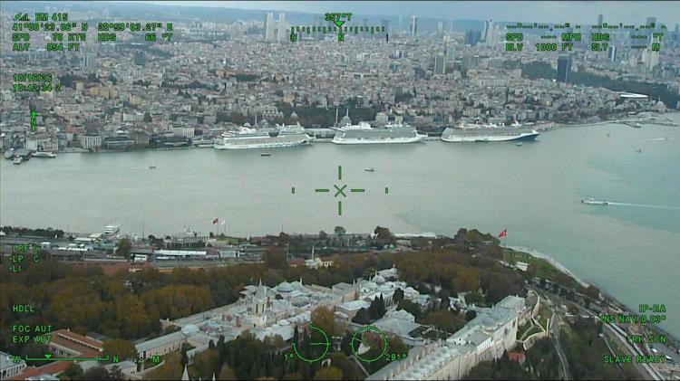 İstanbul'da selde zarar gören bölgelerde helikopterli denetim