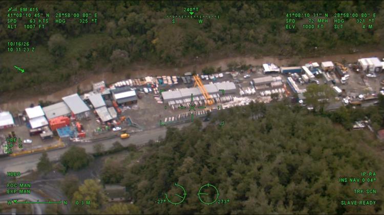 İstanbul'da selde zarar gören bölgelerde helikopterli denetim