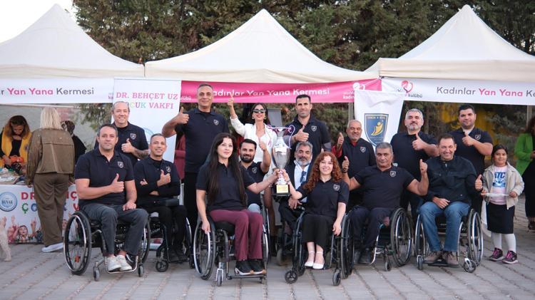 Namağlup şampiyon tekerlekli sandalye basketbol takımının hedefi Süper Lig