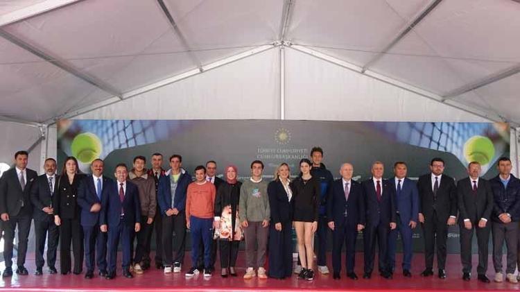 2’nci Cumhurbaşkanlığı Tenis Kupası, Ankara'da düzenlenen törenle başladı