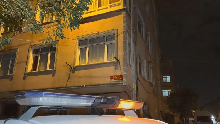 Eyüpsultan’da kolonlarından ses gelen 5 katlı bina tahliye edildi