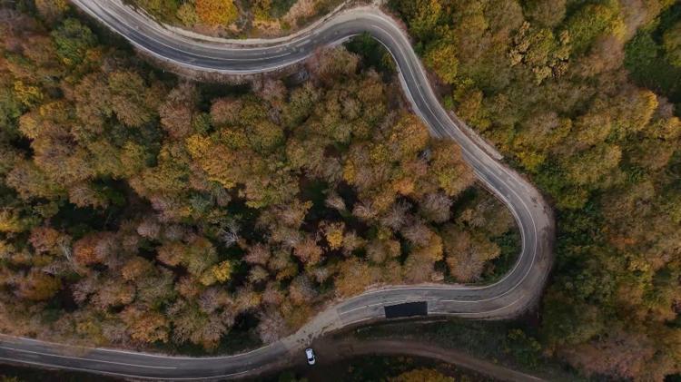 Uludağ’da sonbahar manzarası