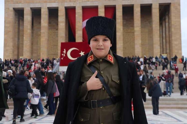 Anıtkabir’de Cumhuriyet Bayramı coşkusu