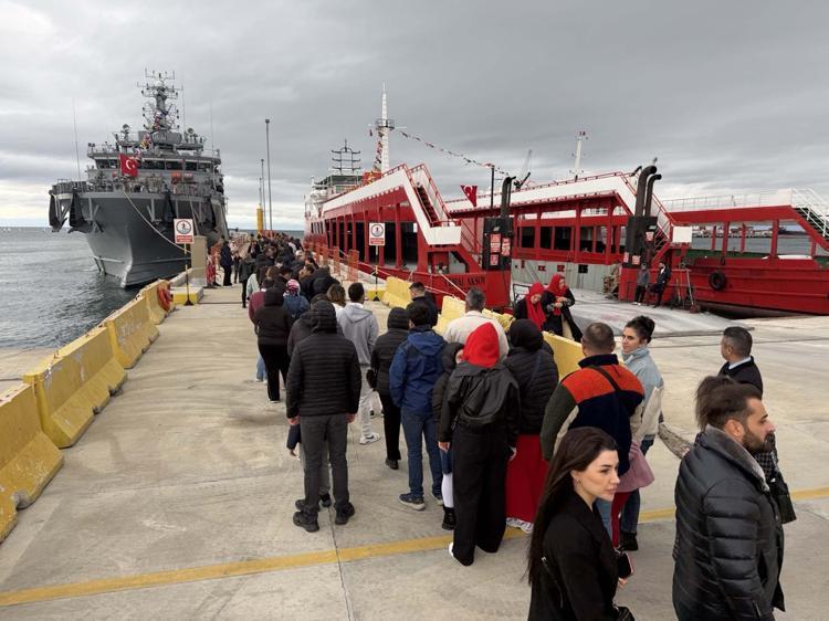 TCG Işın, Tekirdağ'da ziyarete açıldı