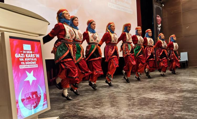 Kars'ın düşman işgalinden kurtuluşu kutlandı