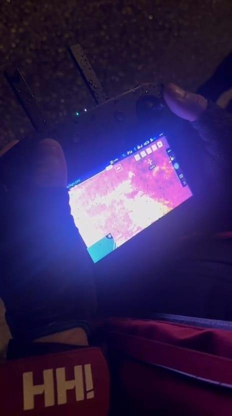 4 gündür haber alınamayan kişiyi arama çalışmaları termal dronla sürüyor