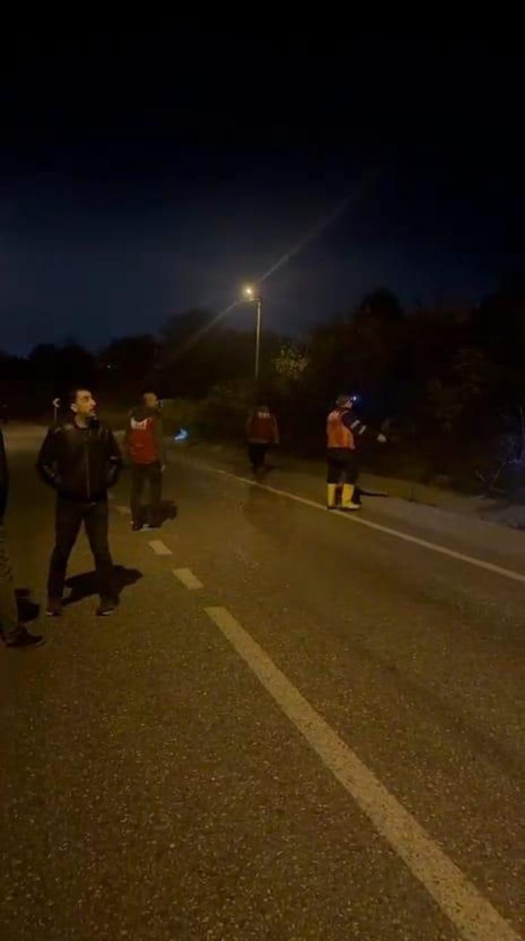 4 gündür haber alınamayan kişiyi arama çalışmaları termal dronla sürüyor