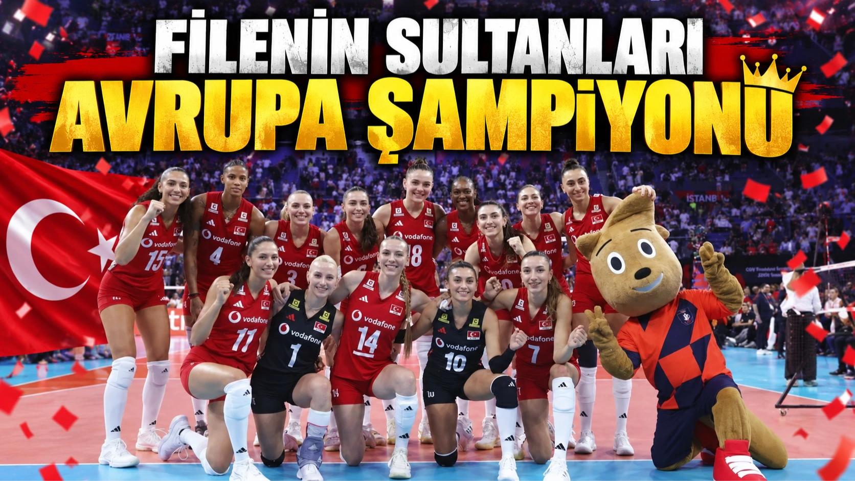 Filenin Sultanları Avrupa şampiyonu