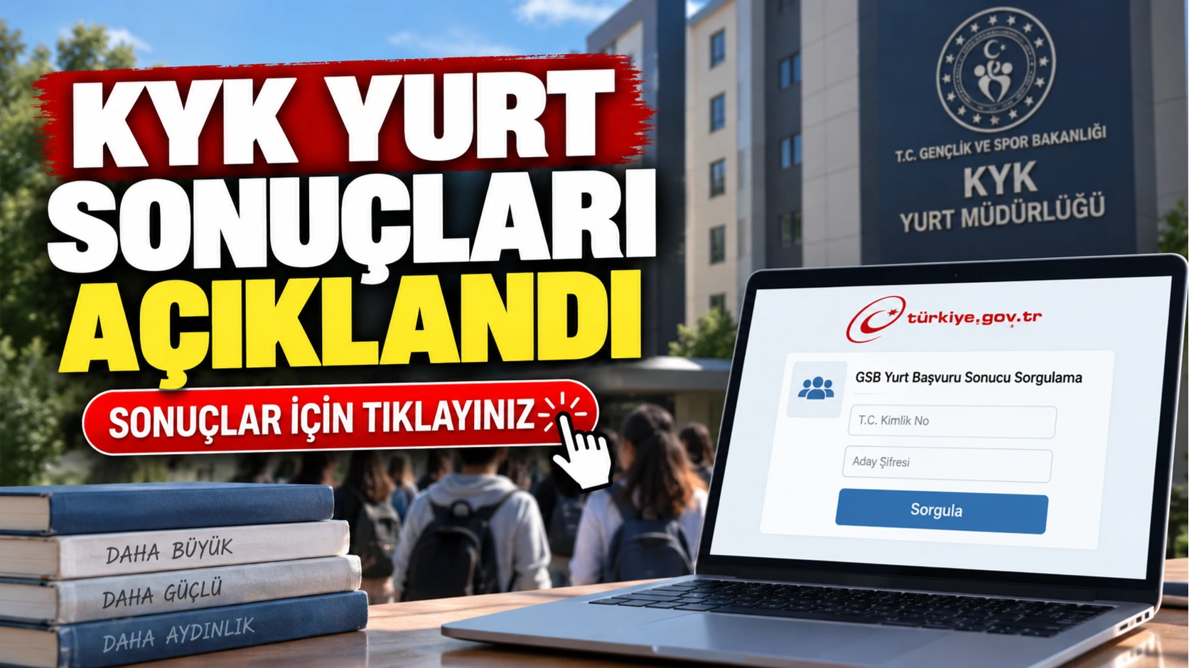 KYK yurt sonuçları açıklandı